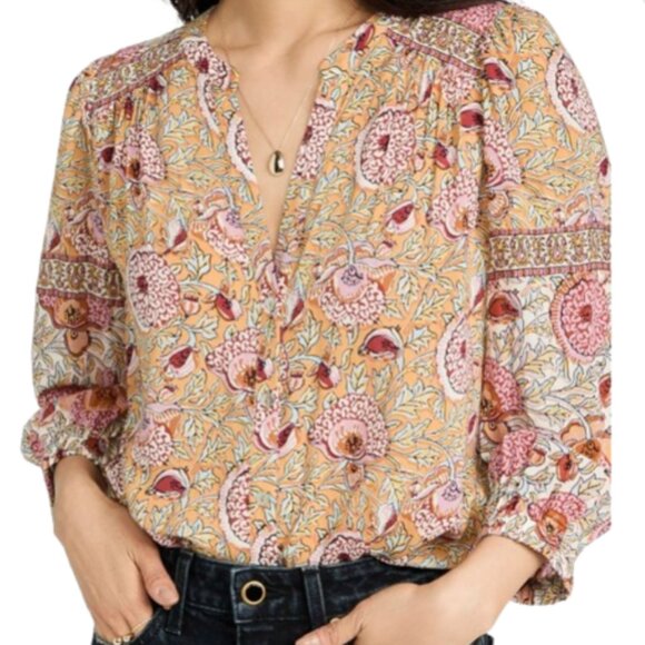 ba&sh Tops - ba&sh Vlad Floral Print Women's Top - S